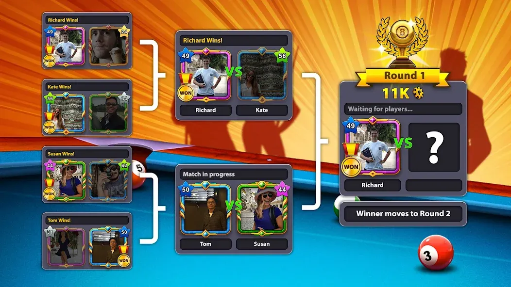 8 Ball Pool — скриншот 4 8 Ball Pool — скриншот 4