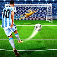 Football Strike: Online Soccer — МОД Бесконечные деньги и много мячей