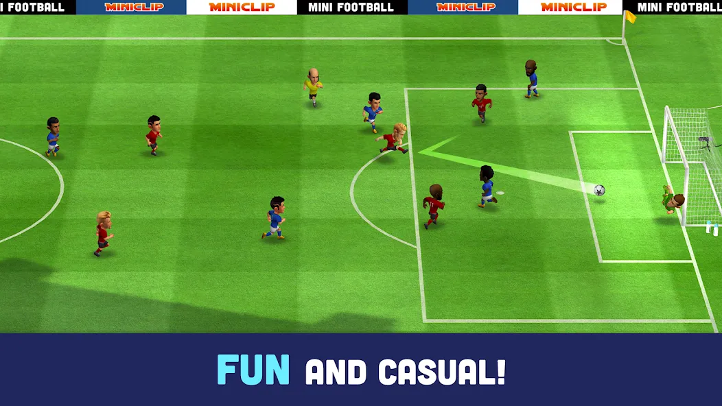 Mini Football - Mobile Soccer — скриншот 2 Mini Football - Mobile Soccer — скриншот 2