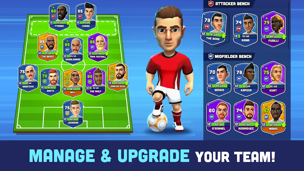 Mini Football - Mobile Soccer — скриншот 4 Mini Football - Mobile Soccer — скриншот 4