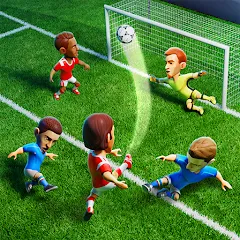 Mini Football - Mobile Soccer MOD на Андроид — Много денег