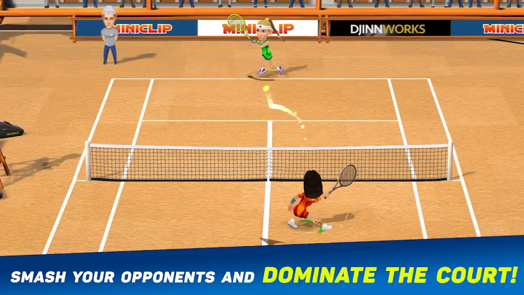 Mini Tennis: Perfect Smash — скриншот 2