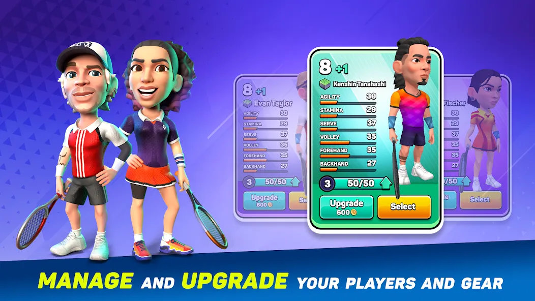 Mini Tennis: Perfect Smash — скриншот 3