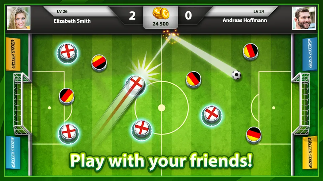 Soccer Stars: Football Games — скриншот 1 Soccer Stars: Football Games — скриншот 1
