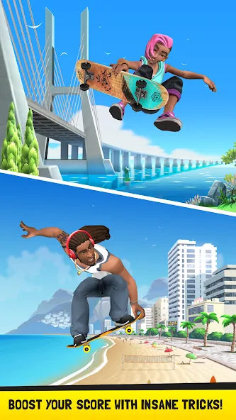 Flip Skater — скриншот 4 Flip Skater — скриншот 4
