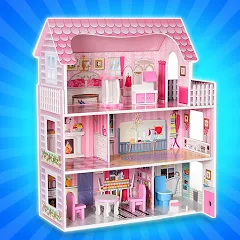 Скачать Girl Doll House Design & Clean на телефон — Много денег