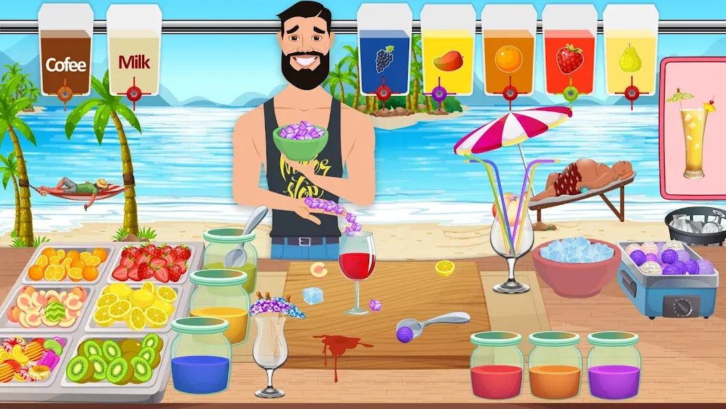 Boba cocktail:DIY recipe games — скриншот 5