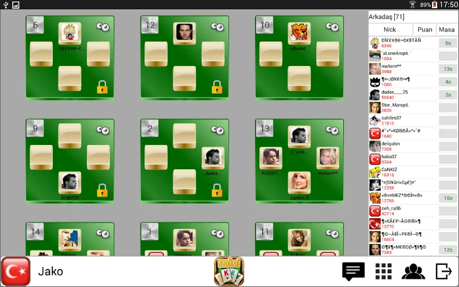 mini101 Online 101, Okey ve 51 — скриншот 2