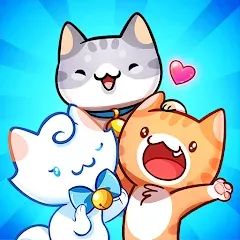 Cat Game - The Cats Collector! MOD на телефон — Много денег