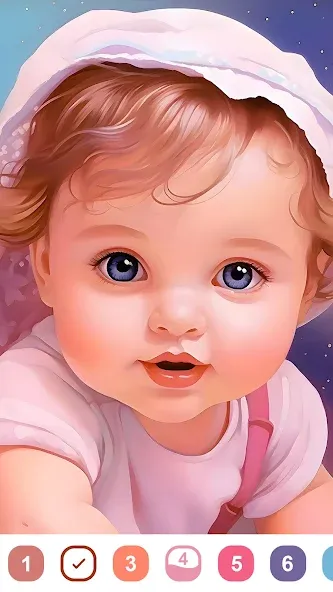 Fancy Color - Paint By Number — скриншот 5