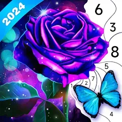 Fancy Color - Paint By Number — Много денег и подсказок