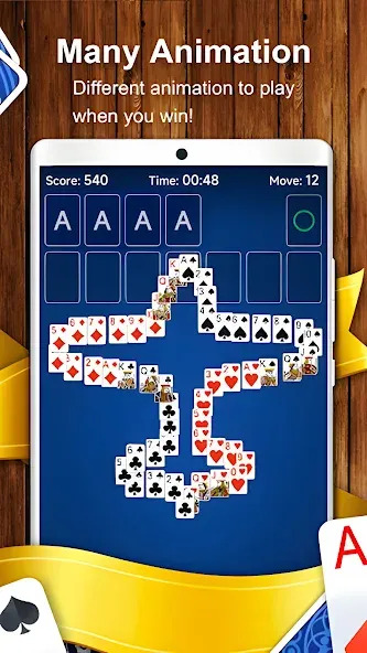 Solitaire Card Game — скриншот 5