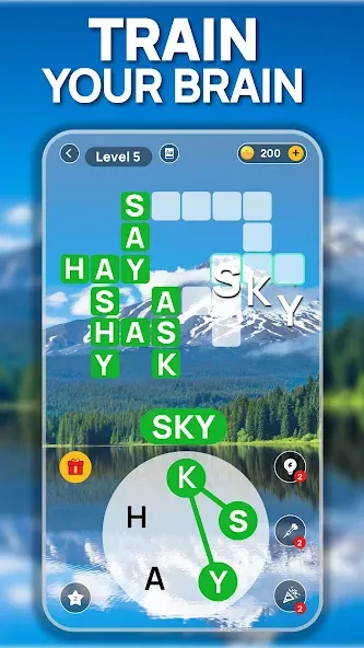 Word Scenery: Crossword — скриншот 1