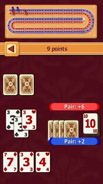 Cribbage — скриншот 2