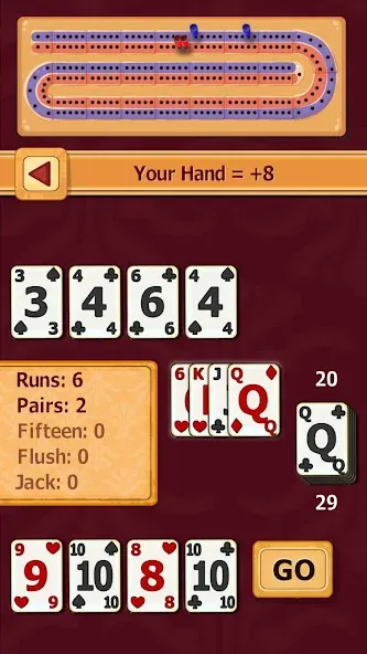Cribbage — скриншот 3