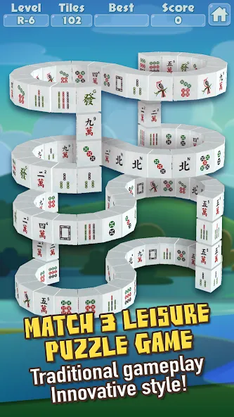 3D Mahjong Triple Tile Match — скриншот 1