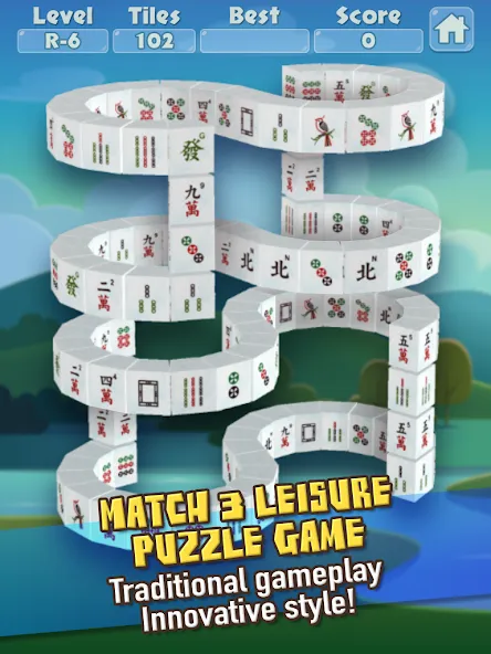 3D Mahjong Triple Tile Match — скриншот 5