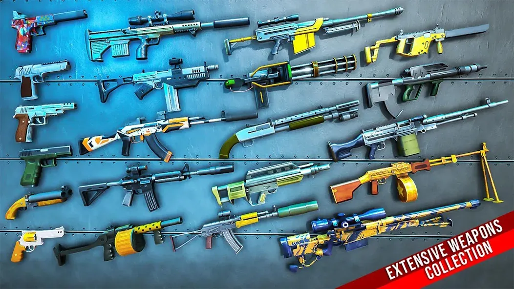 Fps Shooting Strike: Gun Games — скриншот 4 Fps Shooting Strike: Gun Games — скриншот 4