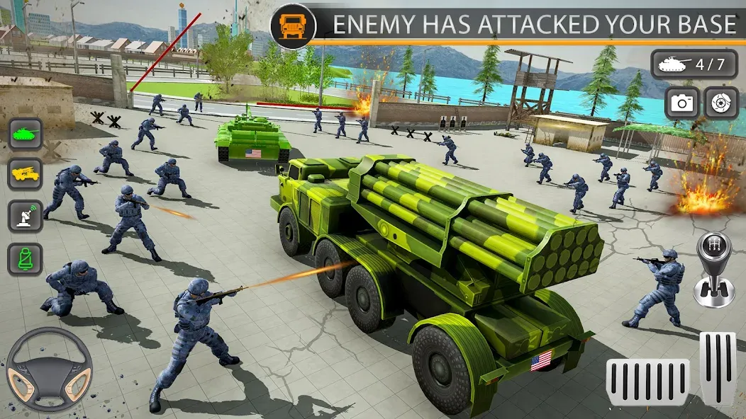 Army Transport Military Games — скриншот 1