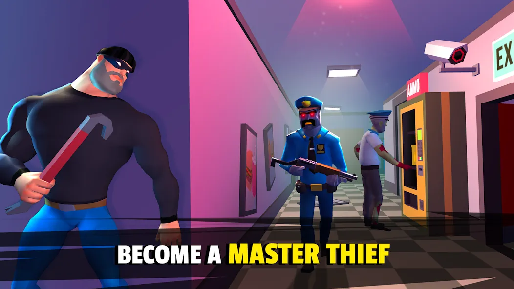 Robbery Madness 2:Stealth game — скриншот 1 Robbery Madness 2:Stealth game — скриншот 1