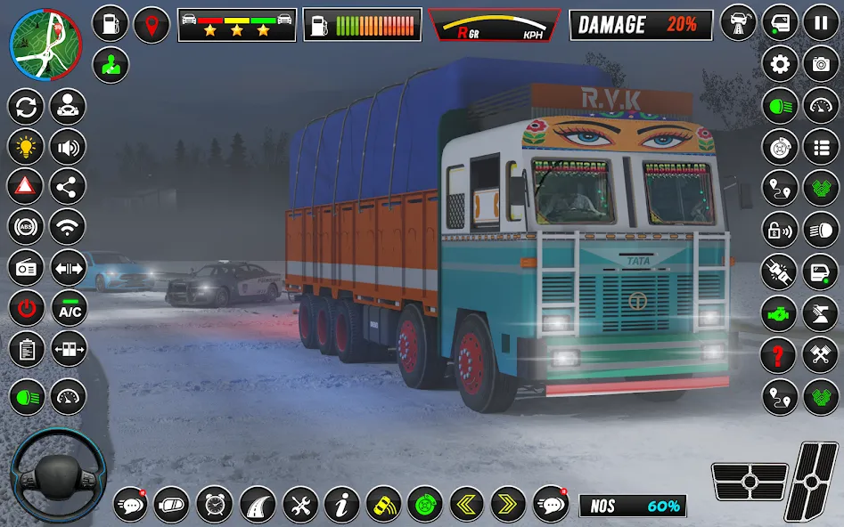 Indian Truck Game 3d Truck sim — скриншот 1