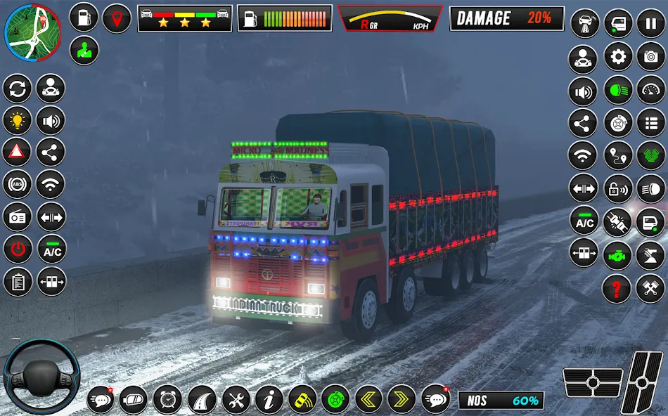 Indian Truck Game 3d Truck sim — скриншот 2