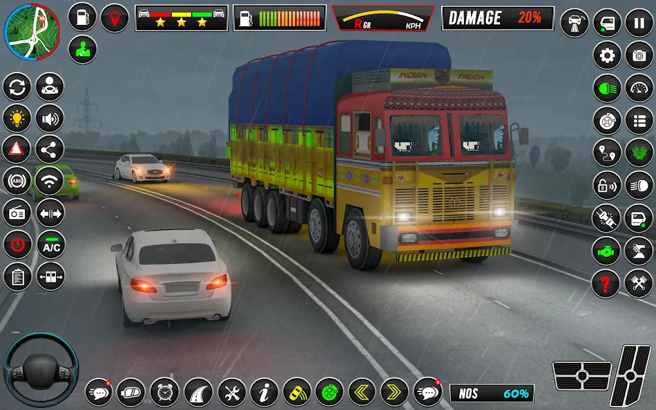 Indian Truck Game 3d Truck sim — скриншот 3