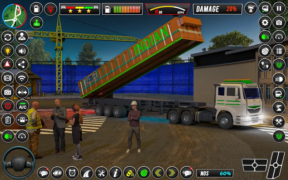 Indian Truck Game 3d Truck sim — скриншот 5