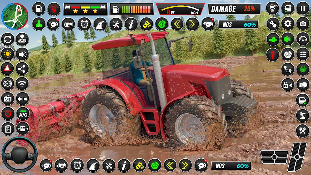 Indian Tractor Games Simulator — скриншот 1 Indian Tractor Games Simulator — скриншот 1