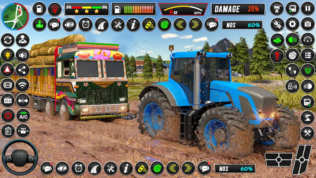 Indian Tractor Games Simulator — скриншот 2 Indian Tractor Games Simulator — скриншот 2