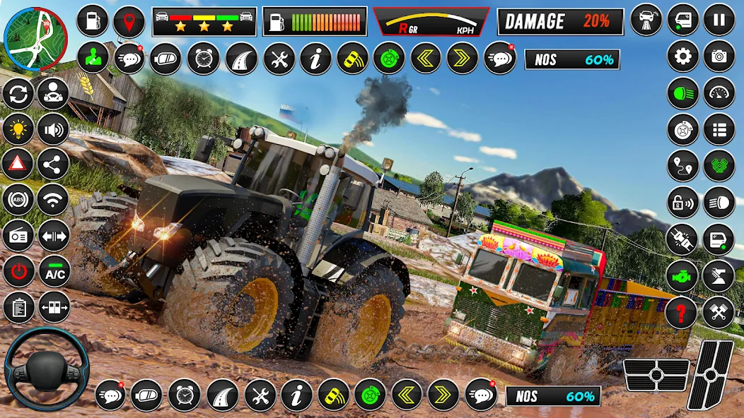 Indian Tractor Games Simulator — скриншот 3 Indian Tractor Games Simulator — скриншот 3