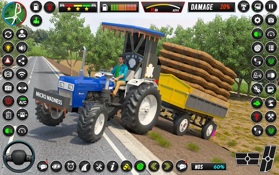 Indian Tractor Games Simulator — скриншот 4 Indian Tractor Games Simulator — скриншот 4