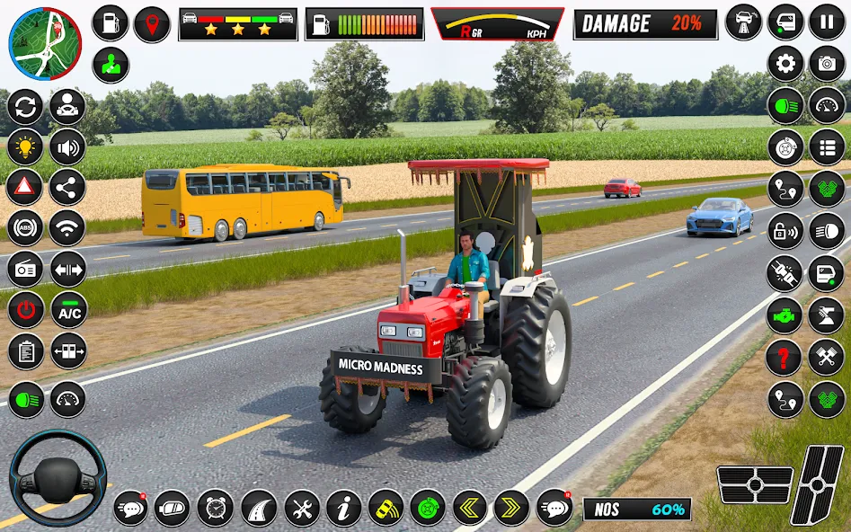 Indian Tractor Games Simulator — скриншот 5