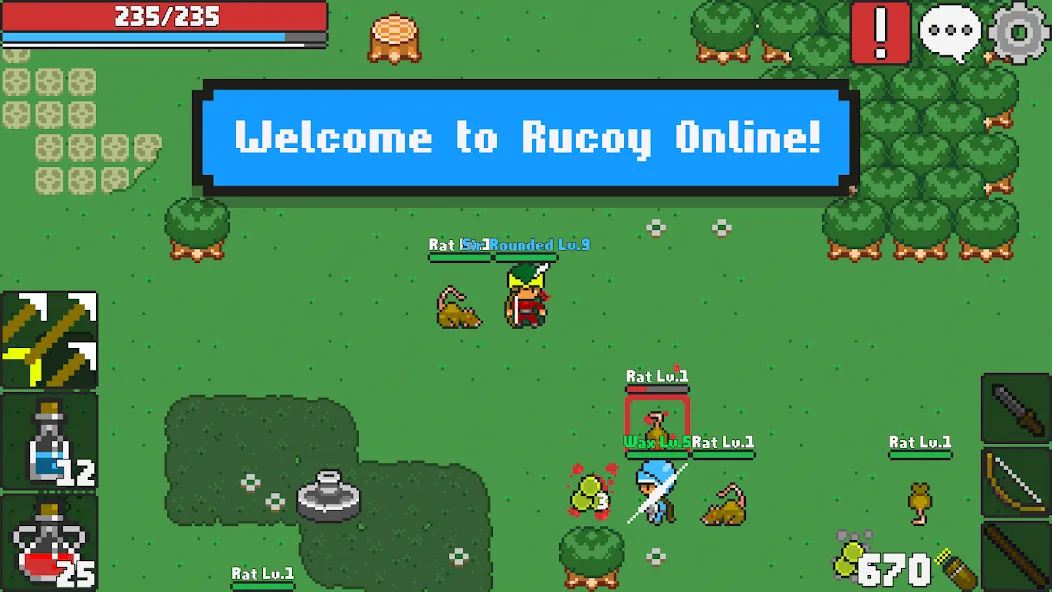 Rucoy Online - MMORPG MMO RPG — скриншот 1