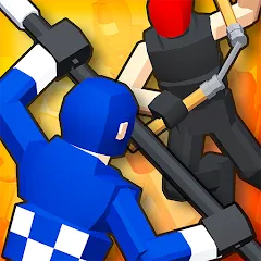 Скачать Smashgrounds.io: Ragdoll Arena на Андроид — Много денег и всё разблокировано