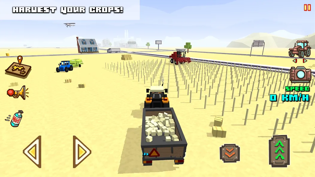 Blocky Farm Racing & Simulator — скриншот 4