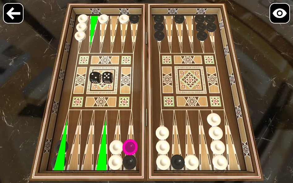 Original Backgammon — скриншот 4