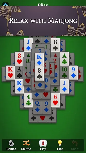 Mahjong Solitaire — скриншот 1