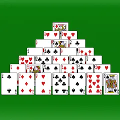 Скачать Pyramid Solitaire - Card Games MOD — Много денег