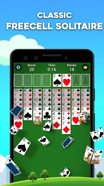 FreeCell Solitaire: Card Games — скриншот 1