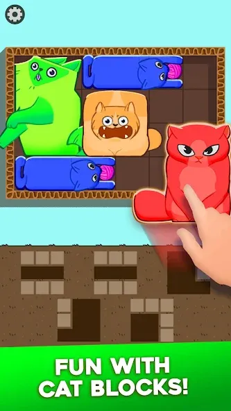 Block Puzzle Cats — скриншот 1