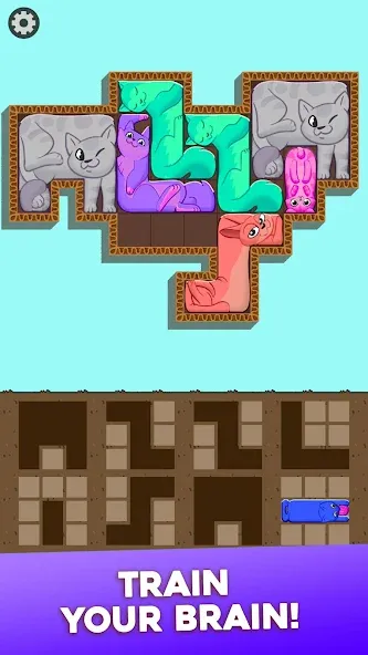 Block Puzzle Cats — скриншот 4