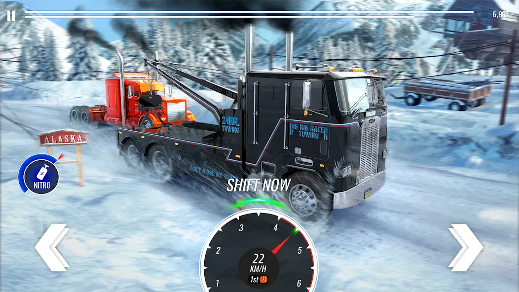 Big Rig Racing: Drag racing — скриншот 2 Big Rig Racing: Drag racing — скриншот 2