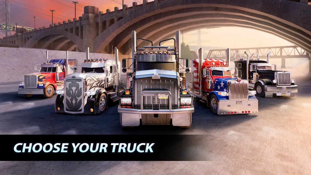 Big Rig Racing: Drag racing — скриншот 4 Big Rig Racing: Drag racing — скриншот 4