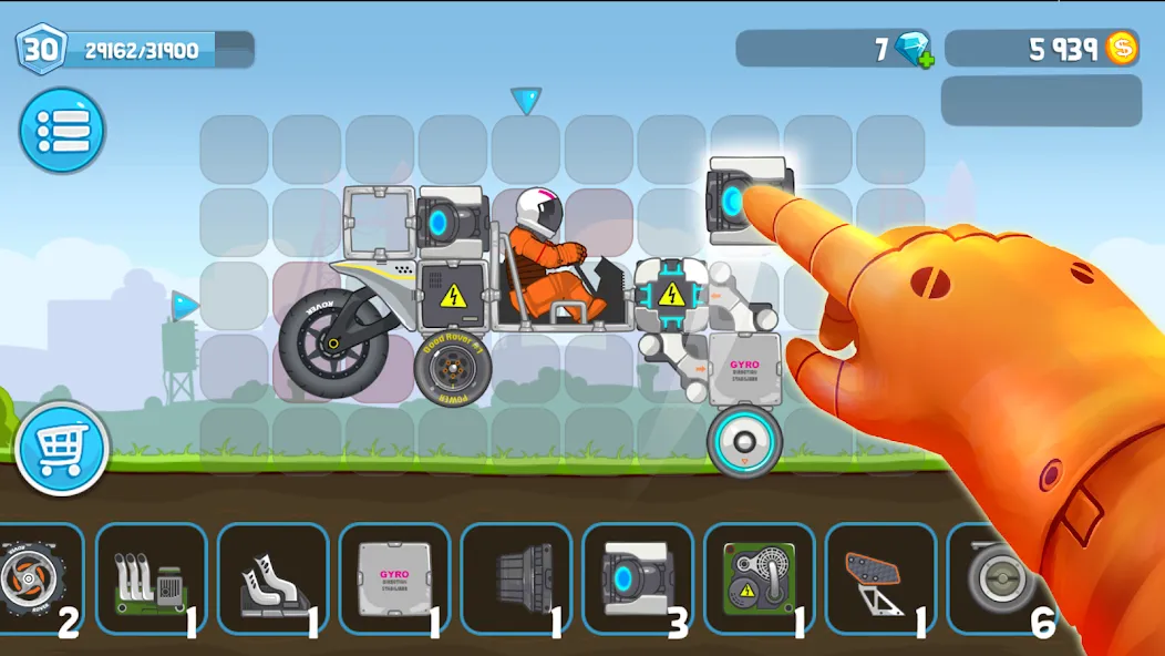 Rovercraft:Race Your Space Car — скриншот 2