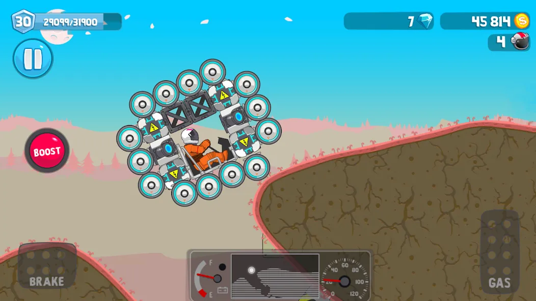Rovercraft:Race Your Space Car — скриншот 5