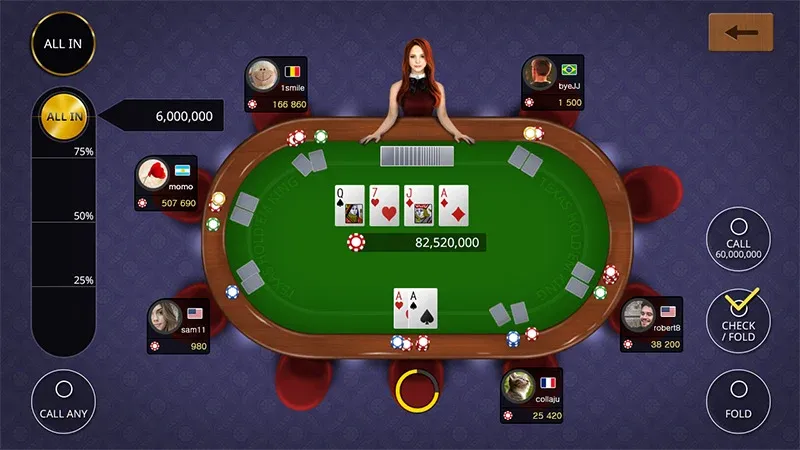 Texas holdem poker king — скриншот 1