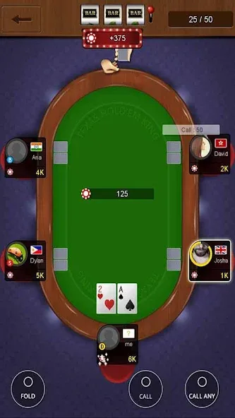 Texas holdem poker king — скриншот 4