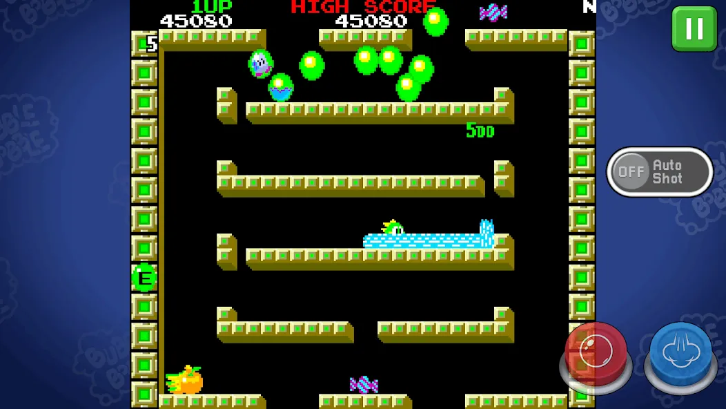 BUBBLE BOBBLE classic — скриншот 1