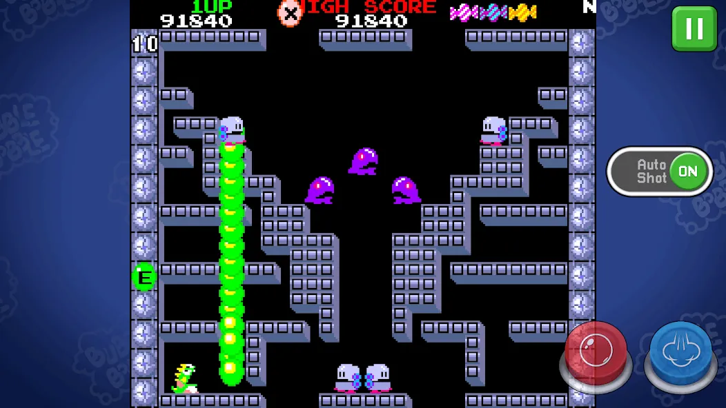 BUBBLE BOBBLE classic — скриншот 2
